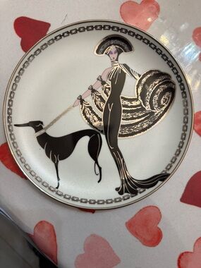 Symphony in Black Limited Edition Decorative Plate - Black & White